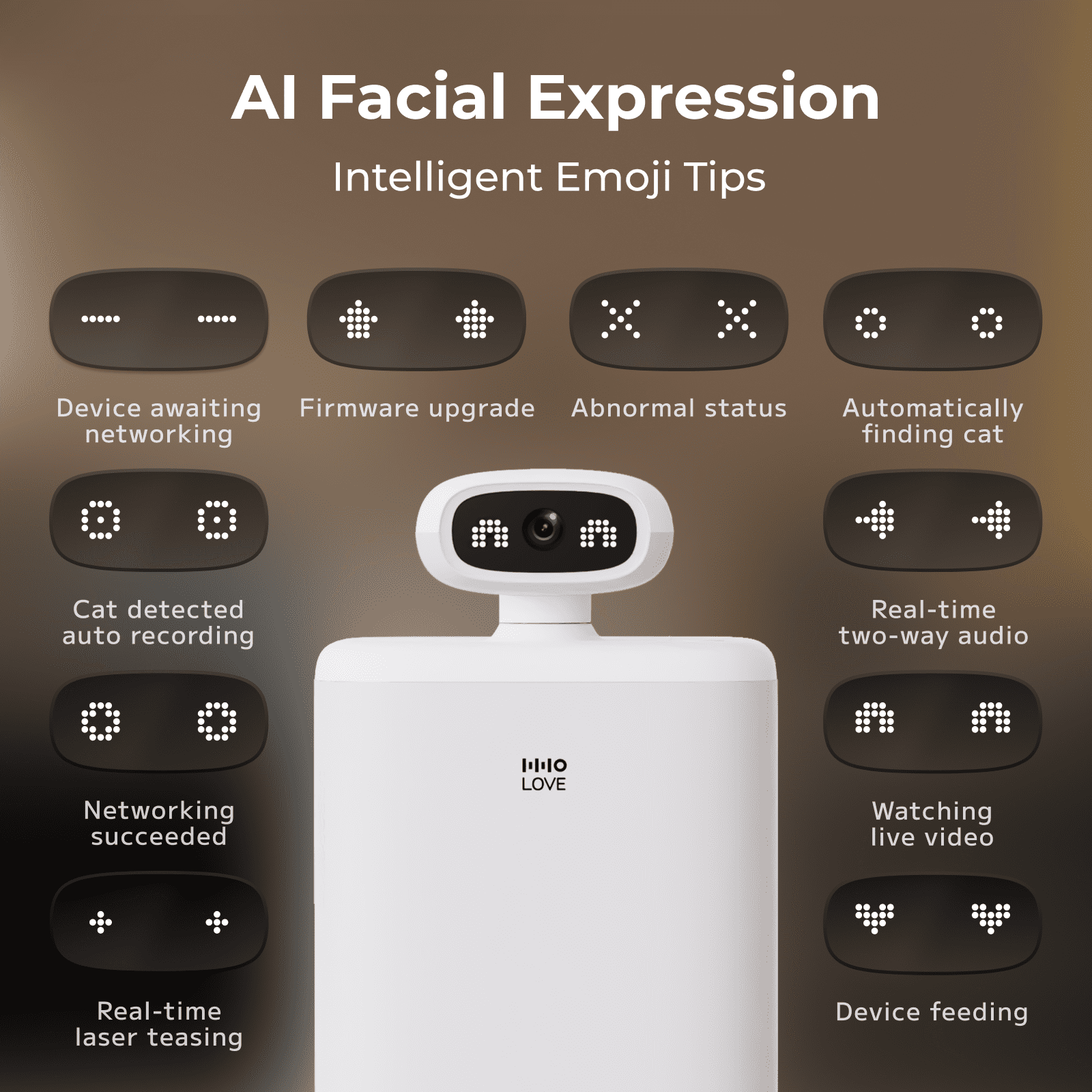 HHOLOVE Automatic Cat Feeder with 360°, 2K HD Video, Night Vision & 2-Way Audio, 5G Dispenser for Cats