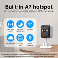 1080P HD Wireless Security Camera with Two-Way Audio, Built-in AP Hotspot for Remote Viewing Without Internet, Ideal for Baby/Elderly/Pet Monitoring - Perfect Gift for Halloween, Christmas & New Year
