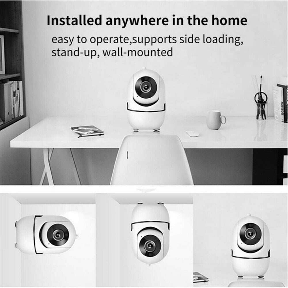 EASTIN Security Camera 1080P HD Pet/Baby/Nanny/Elderly Monitor with Sound Motion Detection 2-Way Audio,Pan/Tilt/Zoom WiFi Surveillance Camera,Wireless Home Cam with Night Vision Works