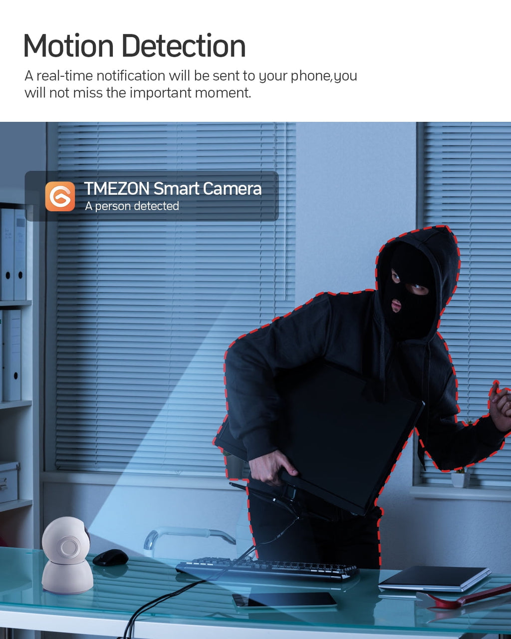 TMEZON Video Pet Dog Camera Indoor Two Way Wireless