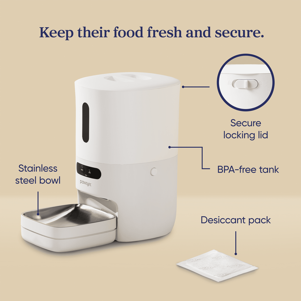 Pawsync Smart Automatic Pet Feeder