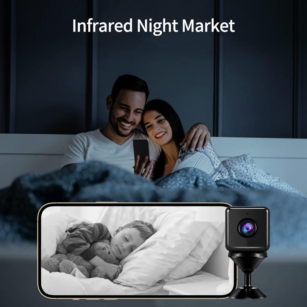 X9 1080p Mini Camera Home Small Wireless Wifi Cameras Outdoor Upgraded Pet Motion Detection Security Alerts Night Vision Cam