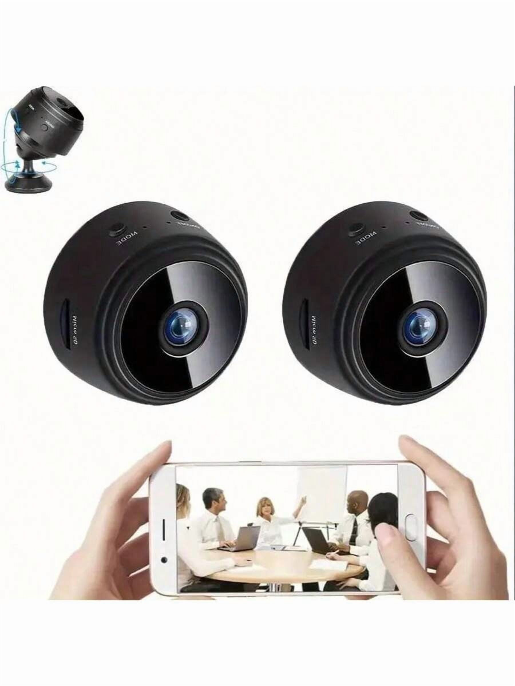 GENAI 1/2/4pcs Home Security Camera -720P WiFi Nanny Cam With Night Vision, Motion Detection, And Home Security For Indoor Outdoor Pet Monitoring - Compact And Discreet Design (Support 2.4GWIFl Only)