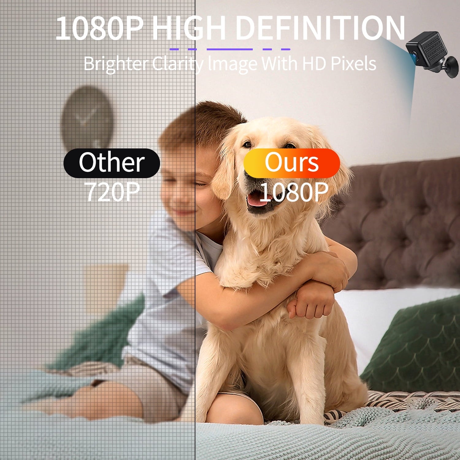 X9 1080p Mini Camera Home Small Wireless Wifi Cameras Outdoor Upgraded Pet Motion Detection Security Alerts Night Vision Cam