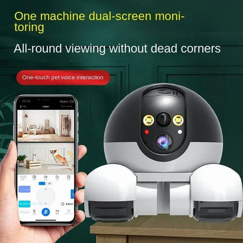 1080p Wi-Fi Smart Security Camera 2MP,HD,Real-Time APP Alerts,2-Way Audio,with Motion Tracking for Baby and Pet US PLUG