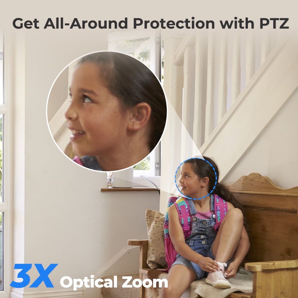 Reolink E1 5MP 2.4/5G Wifi Indoor Security Camera PTZ Human/Pet AI Ideal for Baby Monitor Smart Home