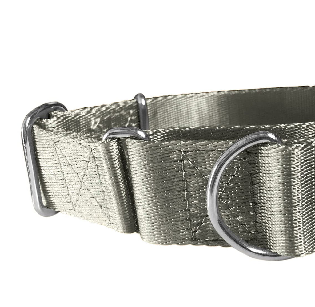 K-9 Beltz Dog Collar, Martingale, Wide 1.5" 3.8 cm, Nylon Slip Collar X-Large (21" - 31") 53 - 78.7 cm)