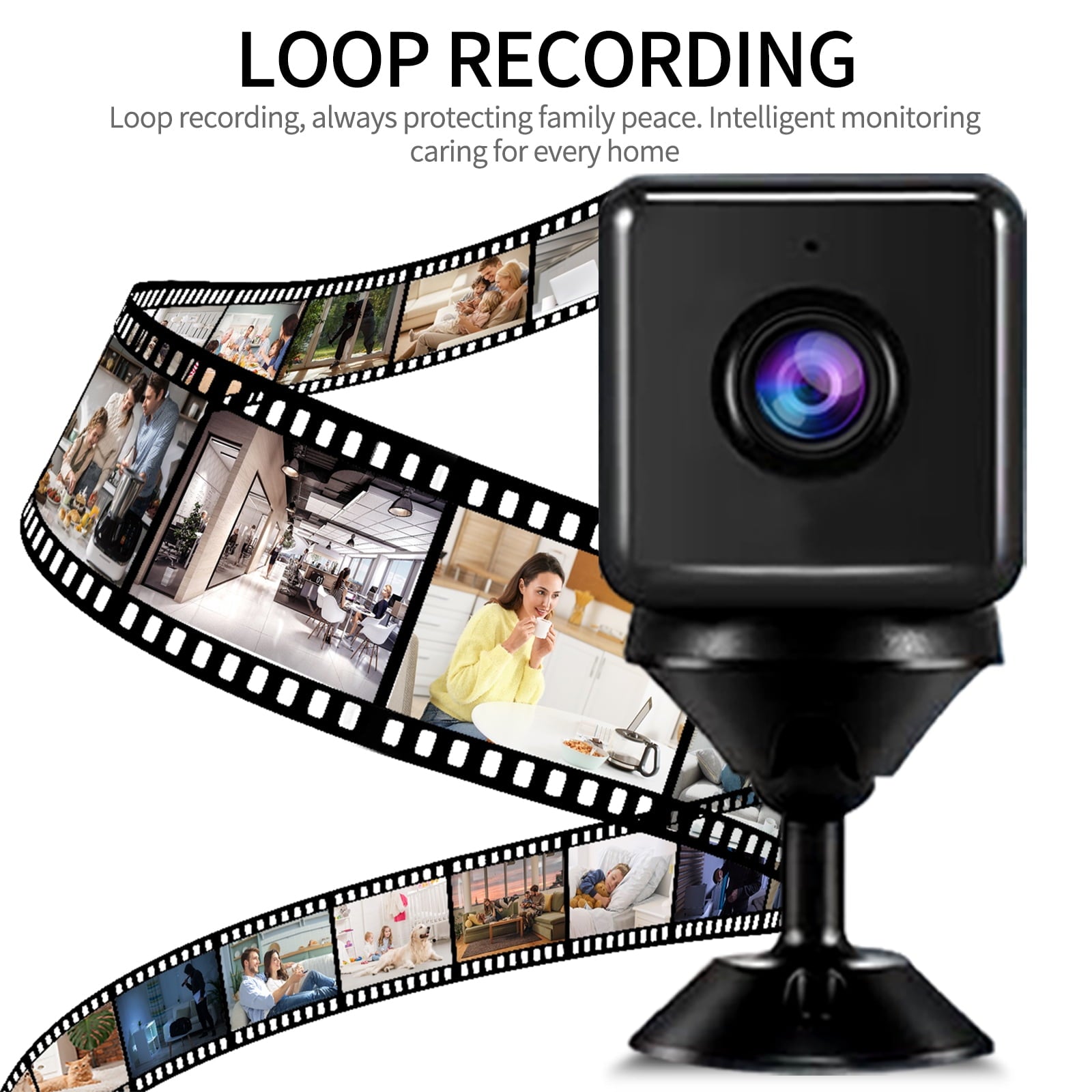 X9 1080p Mini Camera Home Small Wireless Wifi Cameras Outdoor Upgraded Pet Motion Detection Security Alerts Night Vision Cam