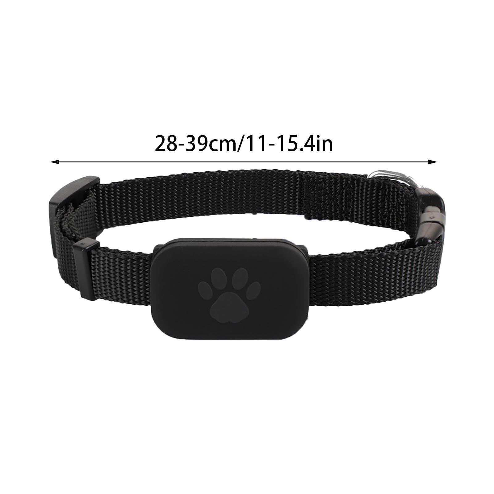 GPS Pet Positioning Collar – Anti-Lost Tracker for Cats & Small Dogs, Waterproof Silicone, Mobile Phone Real-Time Check