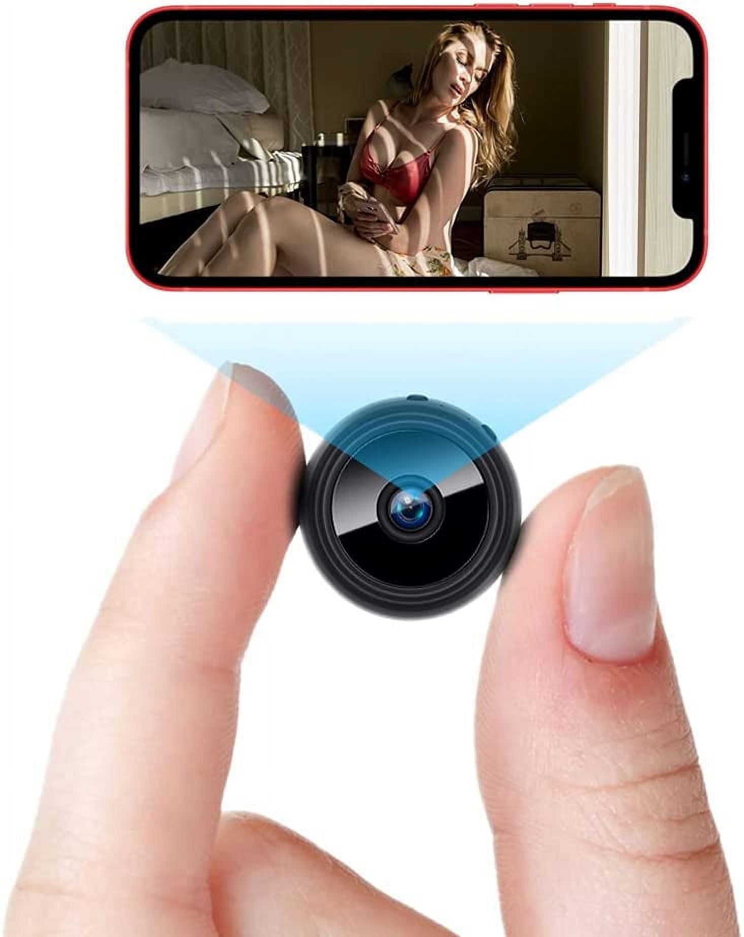 Camera,Mini WiFi Camera,Nanny Cam 1080P Indoor Security Camera,Smart Home Camera,Baby & Pet Monitor