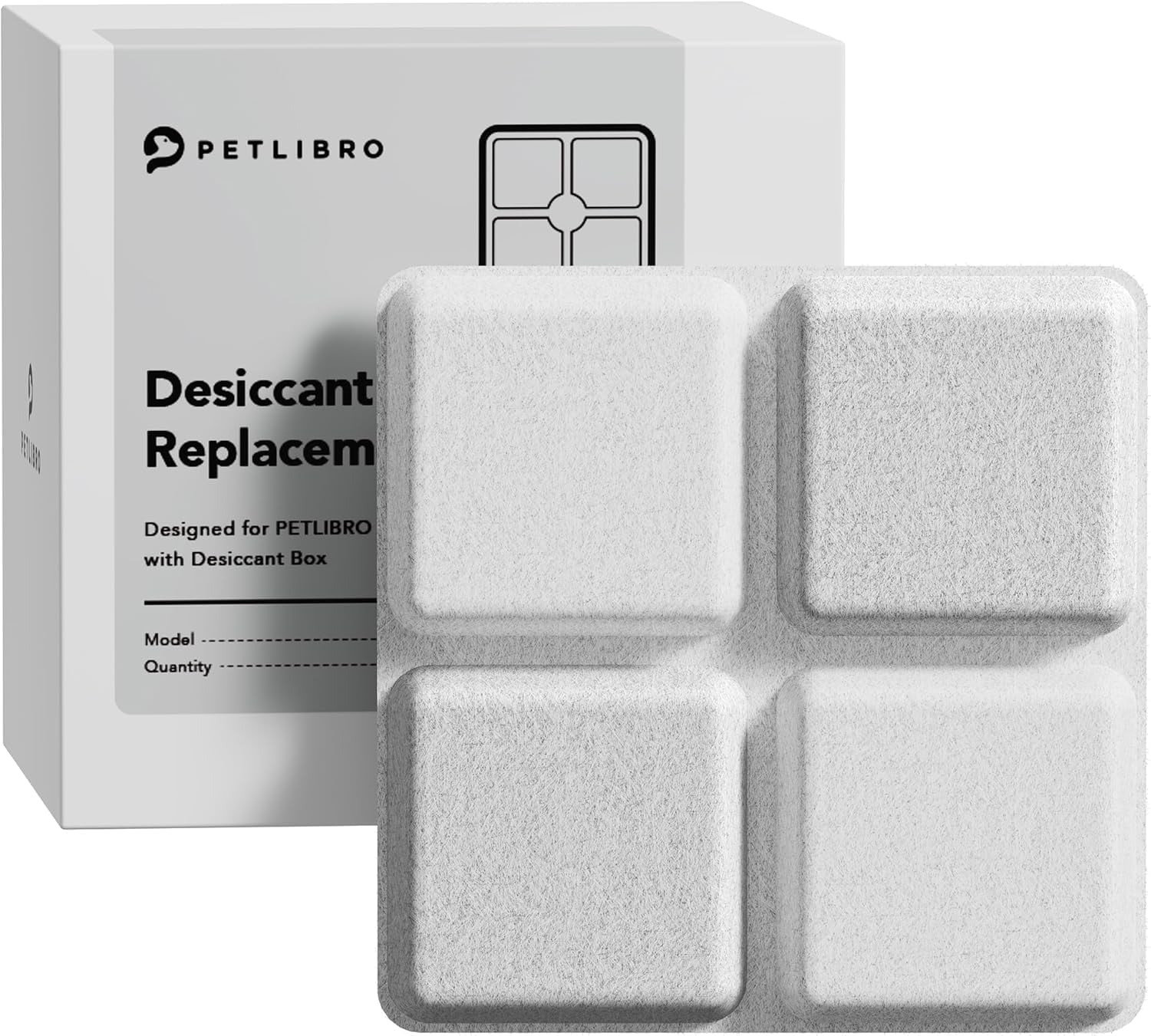 Petlibro RFID Cat Feeder, HYZ01 5G Wi-Fi Pet Feeder, 3L One Auto Cat Feeder App Control with Collar Tag Sensor, Tag Activated Cat Food Dispenser, Pet Food Desiccant Bags