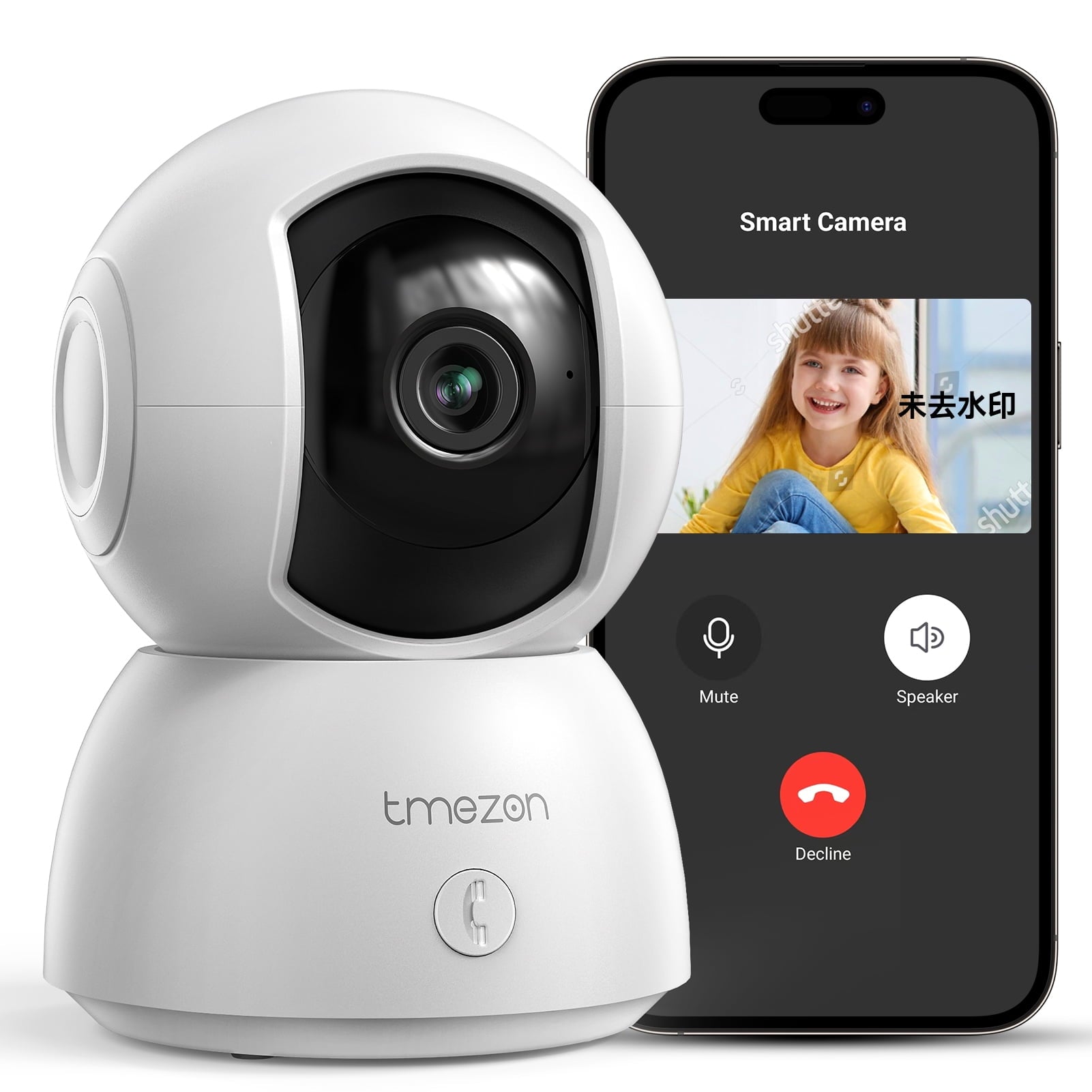 TMEZON Video Pet Dog Camera Indoor Two Way Wireless