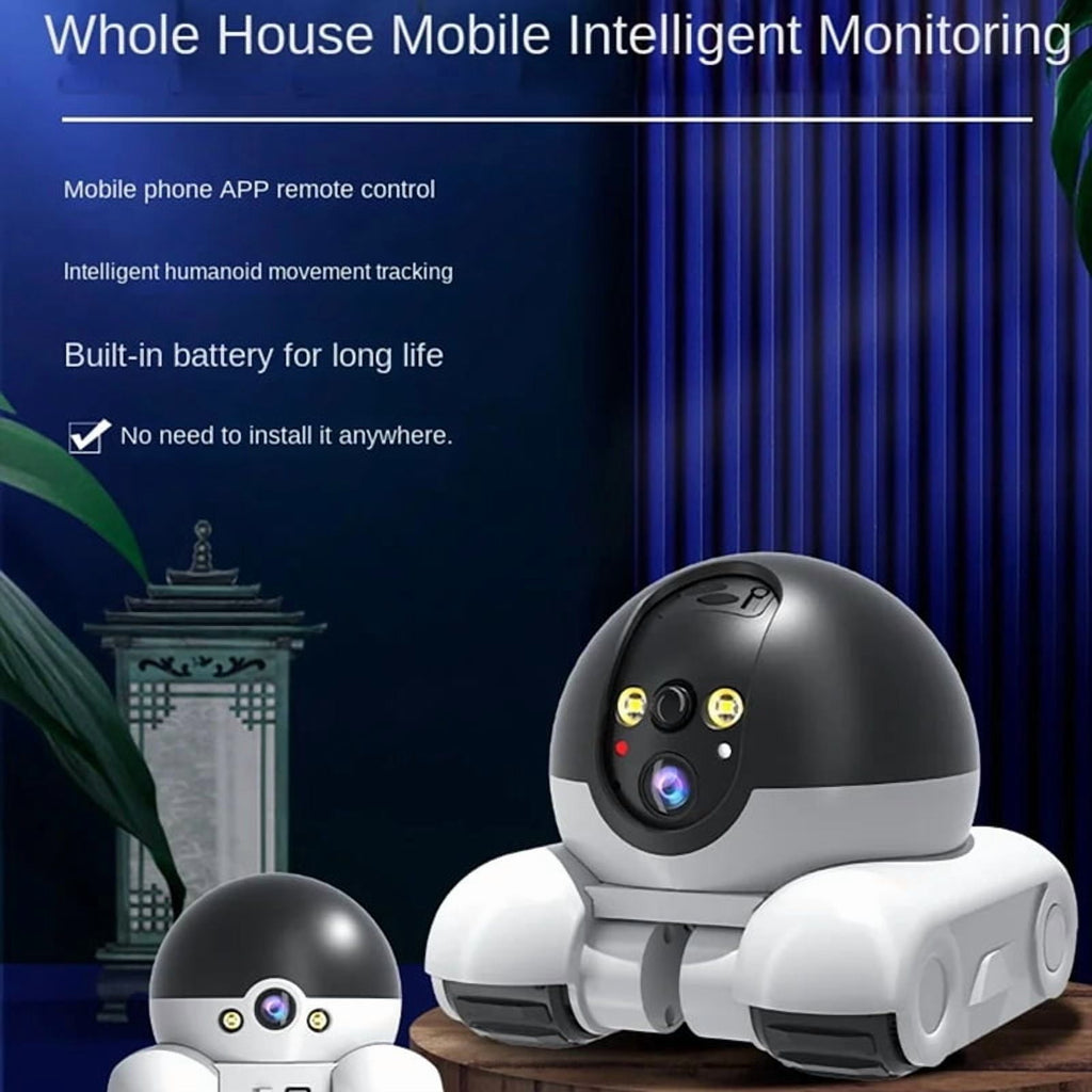 1080p Wi-Fi Smart Security Camera 2MP,HD,Real-Time APP Alerts,2-Way Audio,with Motion Tracking for Baby and Pet US PLUG