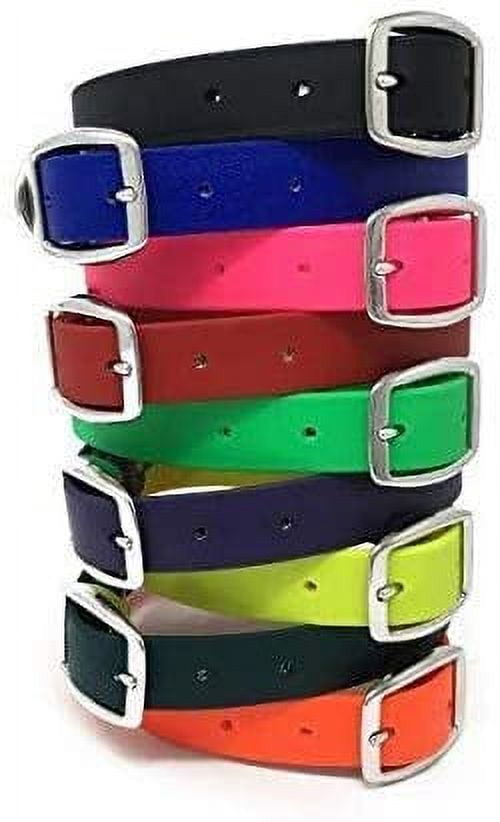 Regal Dog Products Waterproof Collar with Double Buckle and D Ring