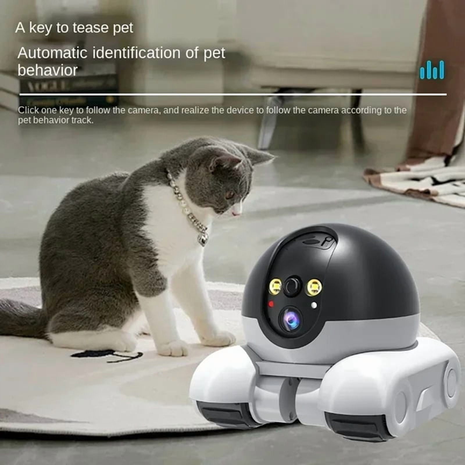 1080p Wi-Fi Smart Security Camera 2MP,HD,Real-Time APP Alerts,2-Way Audio,with Motion Tracking for Baby and Pet US PLUG