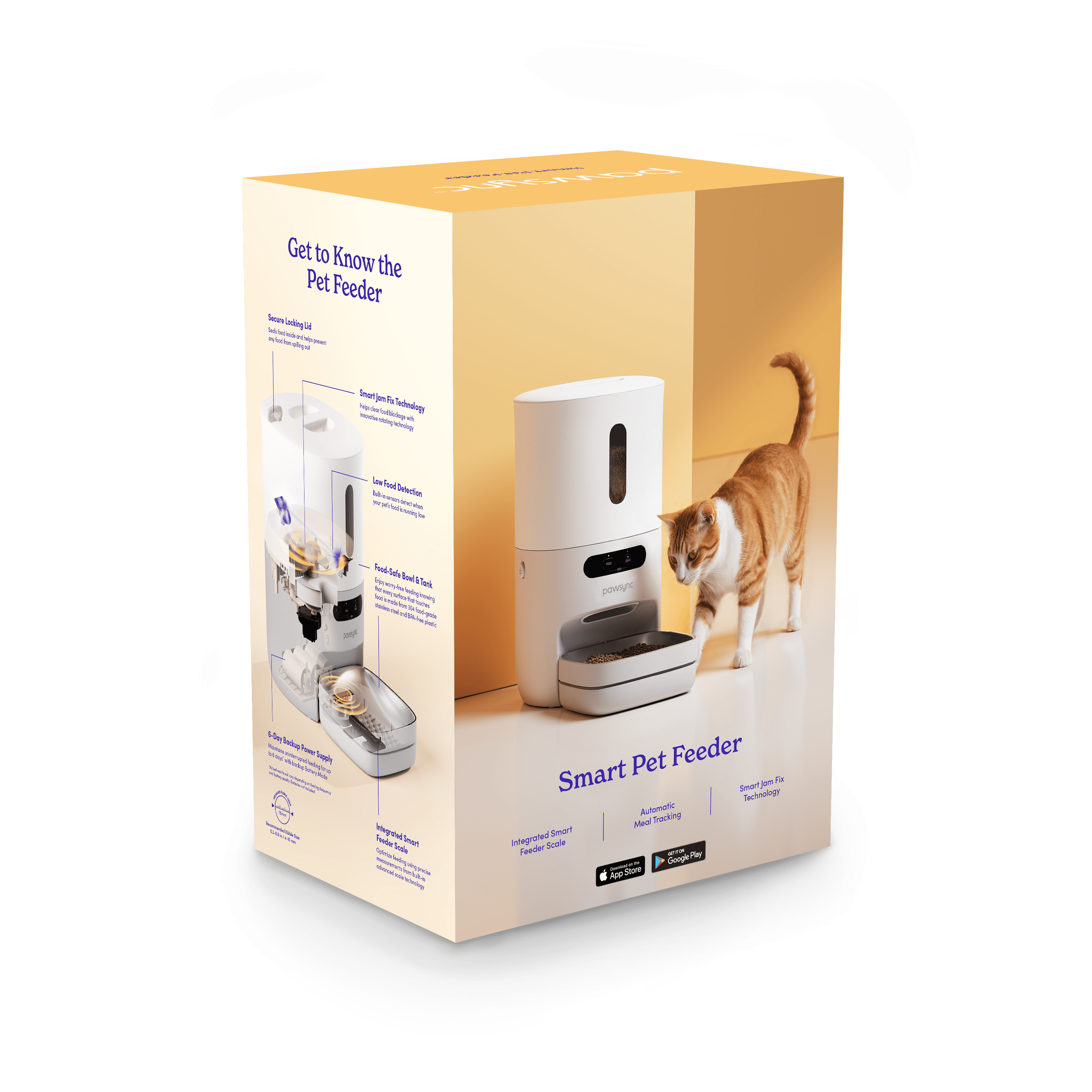 Pawsync Smart Automatic Pet Feeder