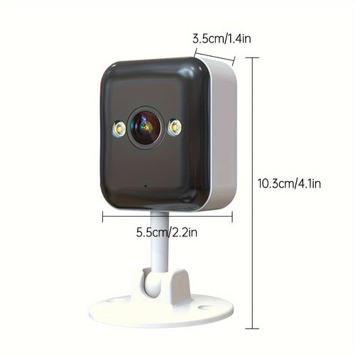 1080P HD Wireless Security Camera with Two-Way Audio, Built-in AP Hotspot for Remote Viewing Without Internet, Ideal for Baby/Elderly/Pet Monitoring - Perfect Gift for Halloween, Christmas & New Year