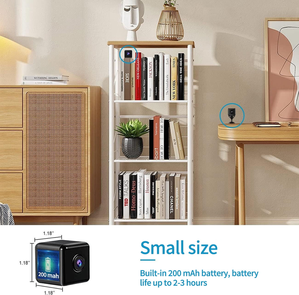 X9 1080p Mini Camera Home Small Wireless Wifi Cameras Outdoor Upgraded Pet Motion Detection Security Alerts Night Vision Cam