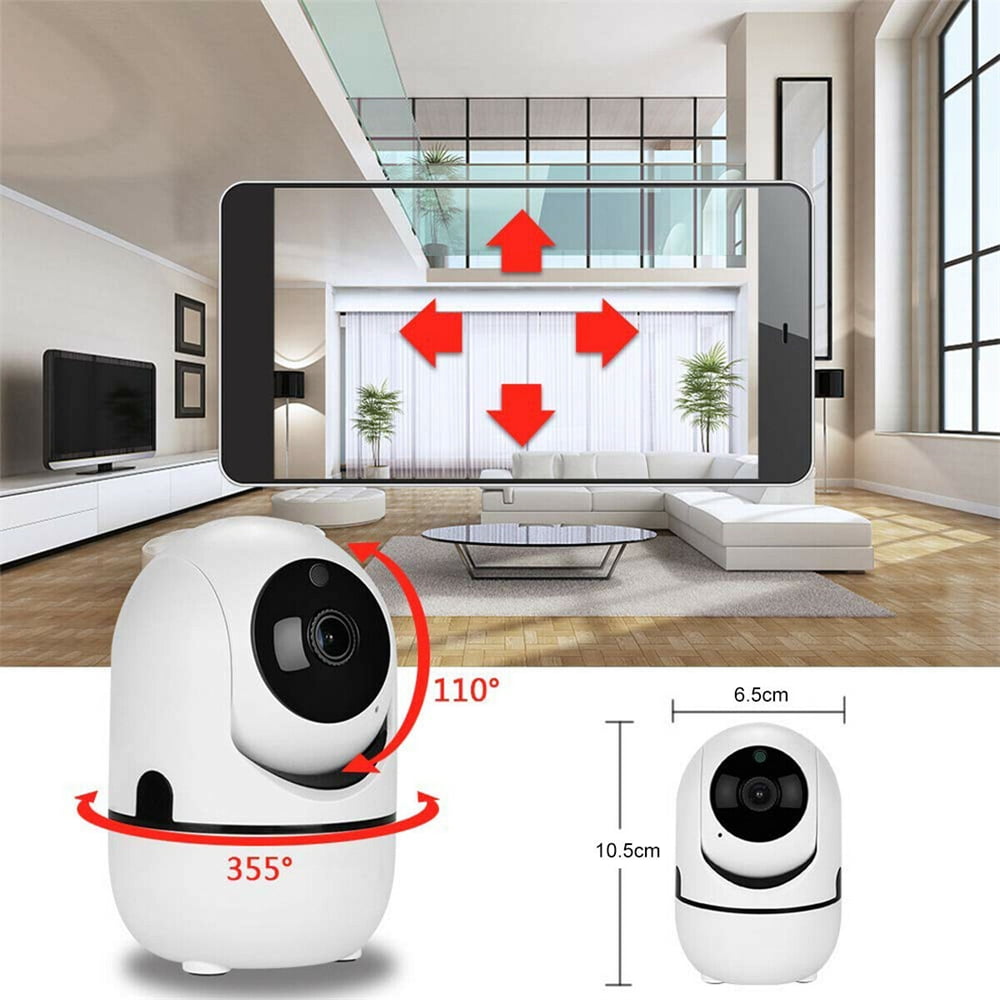 EASTIN Security Camera 1080P HD Pet/Baby/Nanny/Elderly Monitor with Sound Motion Detection 2-Way Audio,Pan/Tilt/Zoom WiFi Surveillance Camera,Wireless Home Cam with Night Vision Works