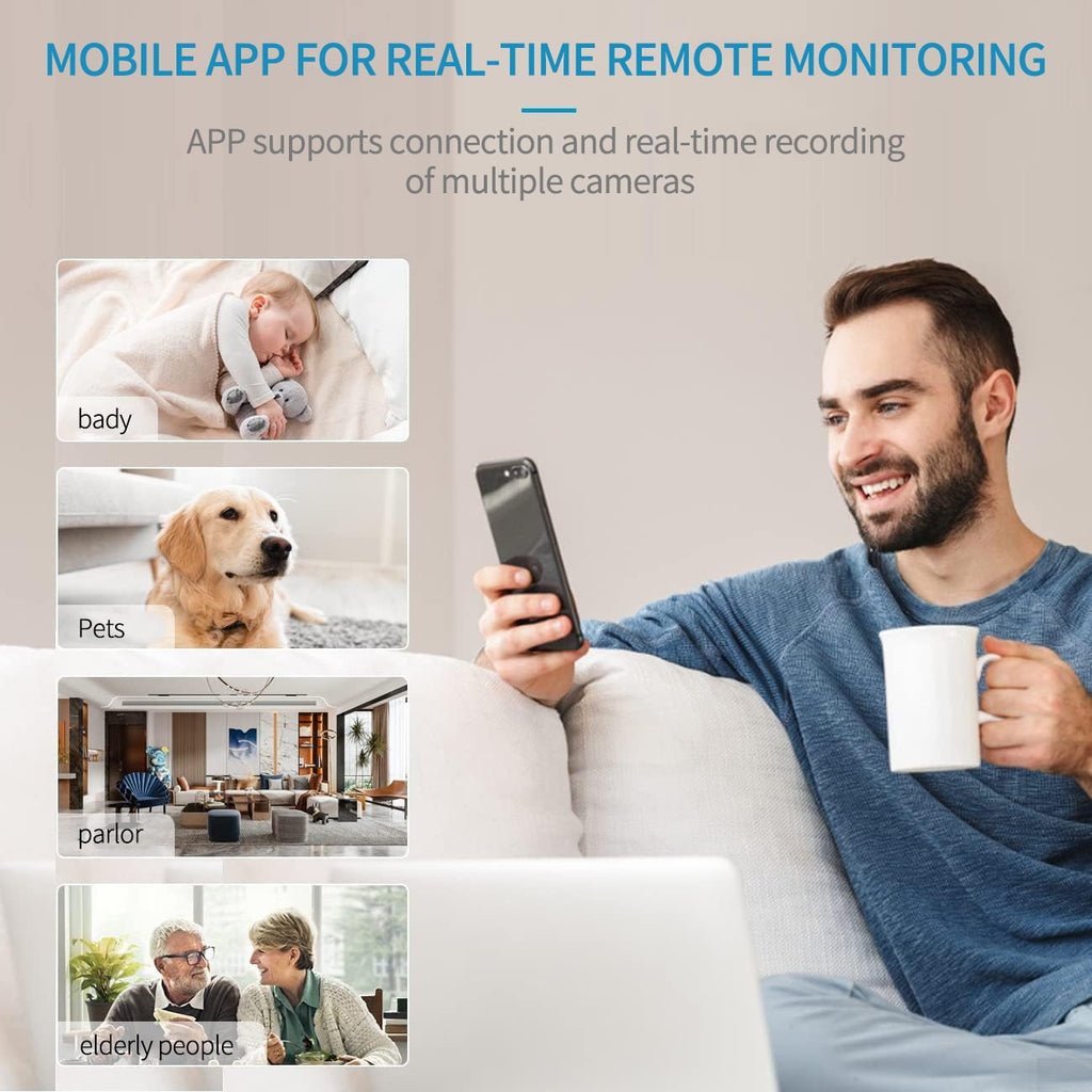 X9 1080p Mini Camera Home Small Wireless Wifi Cameras Outdoor Upgraded Pet Motion Detection Security Alerts Night Vision Cam