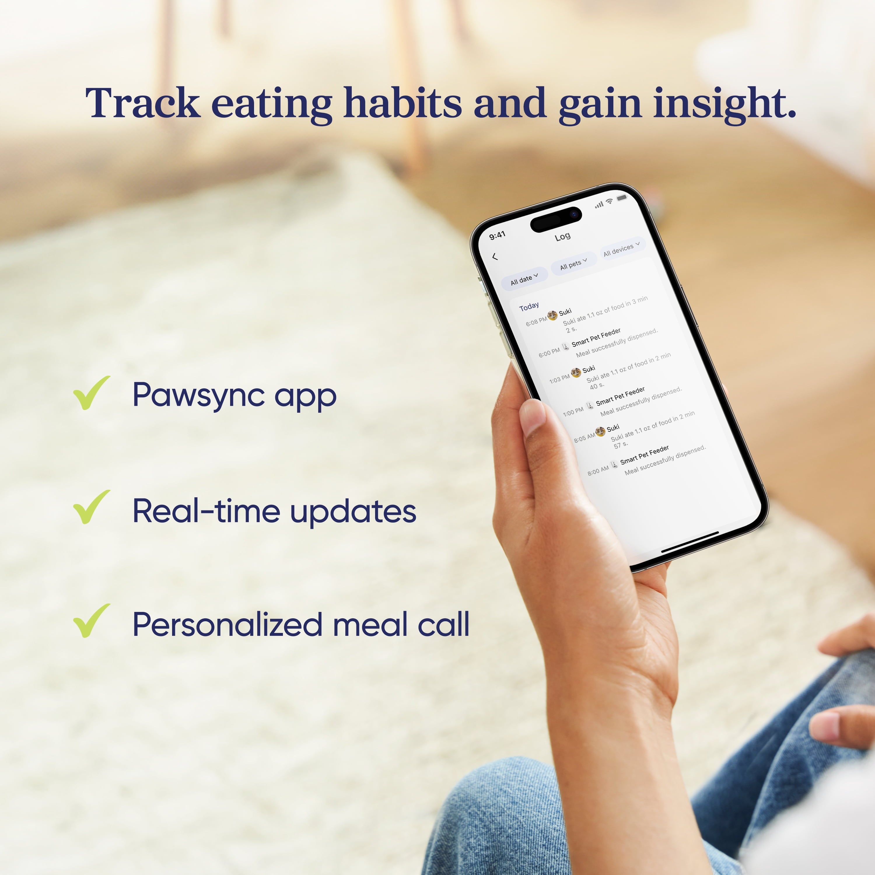 Pawsync Smart Automatic Pet Feeder