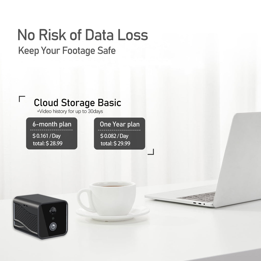 1080P Indoor Home Security Camera with Phone App, 2.4G WiFi Pet Camera with Audio & Night Vision, Baby Monitor with Speaker