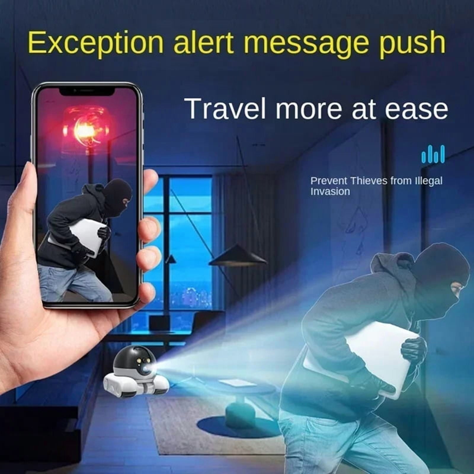 1080p Wi-Fi Smart Security Camera 2MP,HD,Real-Time APP Alerts,2-Way Audio,with Motion Tracking for Baby and Pet US PLUG