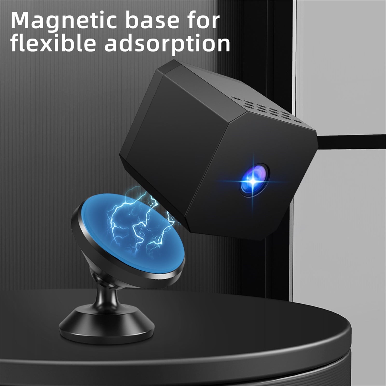 TOPRenddon Wireless Mini Security Camera 1080P HD – Indoor/Outdoor Night Vision, Motion Detection, 2-Way Audio | Portable WiFi Surveillance Cam for Home, Baby, Pet Monitoring